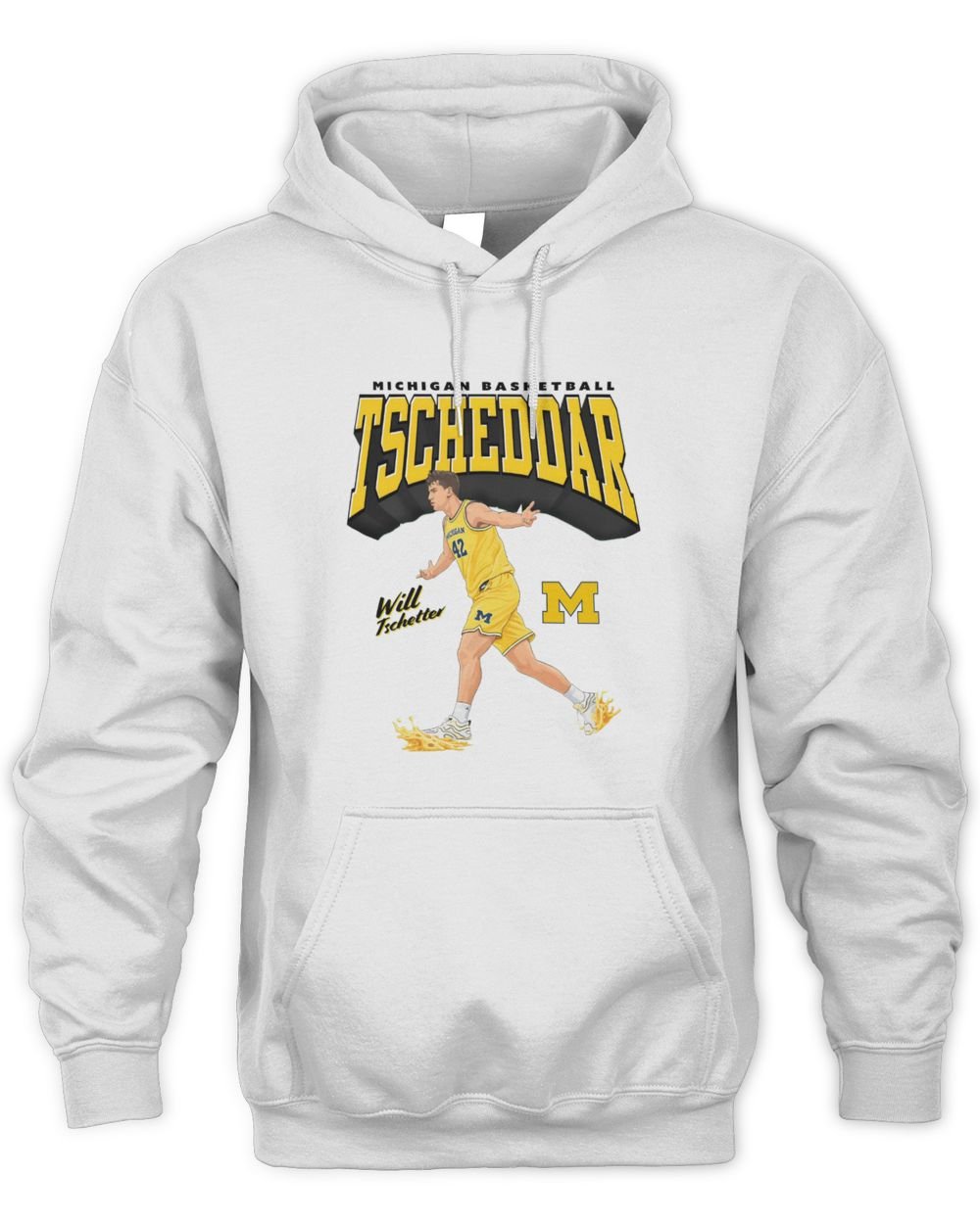 Michigan Basketball Will Tschetter Tscheddar T Shirt Hoodie