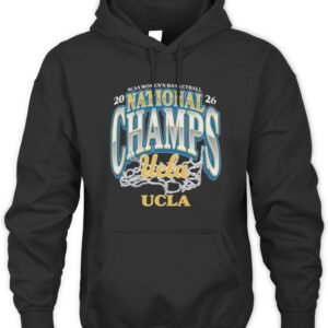 UCLA Women’s Basketball 2026 Champs Net T-Shirt Hoodie