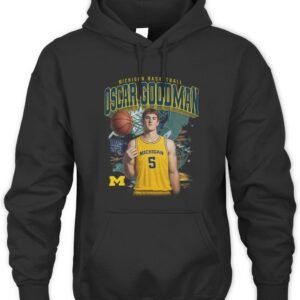 Oscar Goodman Michigan Wolverines Illustrated Hoodie