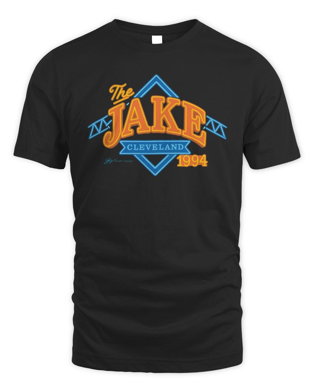 GV Art and Design Neon Jake T Shirt