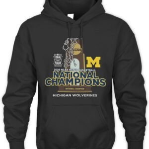 Michigan Wolverines 2026 Basketball Champions Trophy T-Shirt Hoodie