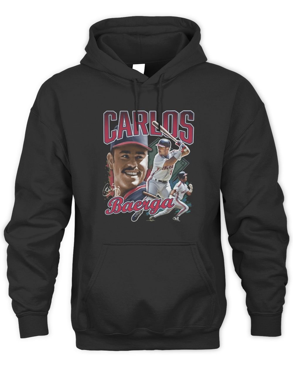 Vintage Carlos Baerga Graphic Hoodie