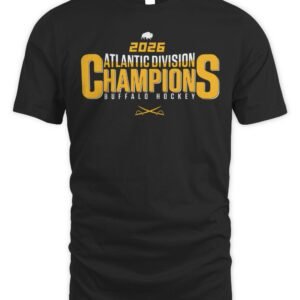 Buffalo Sabres 2026 Atlantic Division Champions T Shirt
