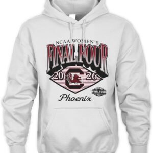 South Carolina Gamecocks 2026 NCAA Women's Basketball Tournament March Madness Final Four Locker Room Hoodie