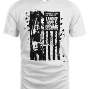 2026 Land Of Hope & Dreams American Tour Flag T Shirt