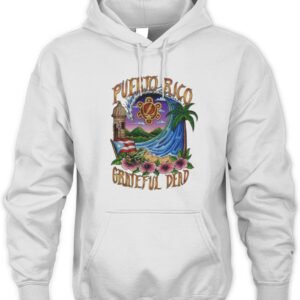 Grateful Dead Puerto Rico United States of Dead T-Shirt Hoodie