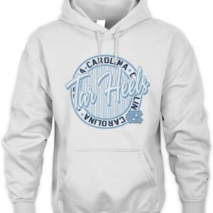 North Carolina Tar Heels Retro Ringer Hoodie