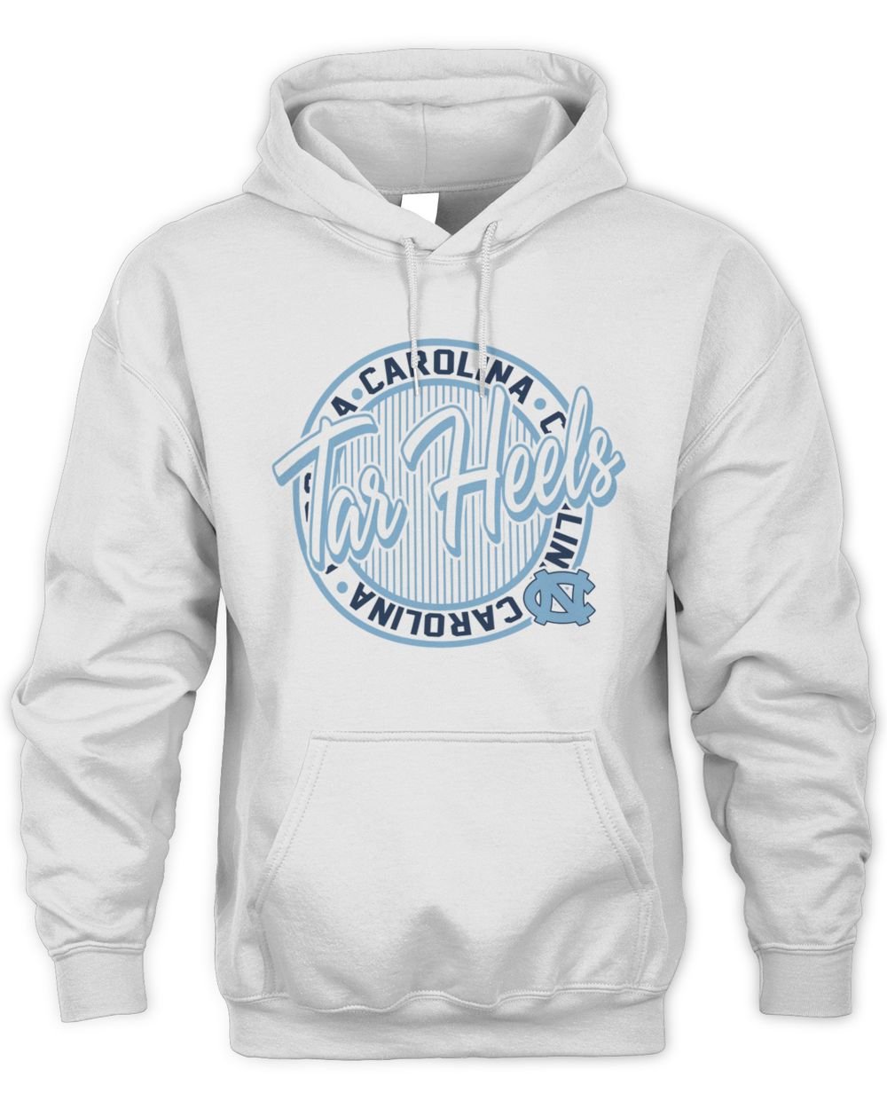 North Carolina Tar Heels Retro Ringer Hoodie