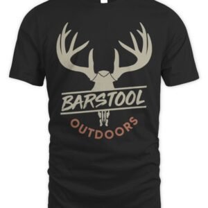 Barstool Outdoors Antlers T Shirt