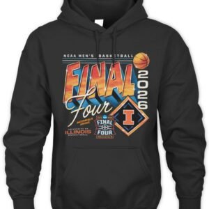 Illinois Fighting Illini Men's Basketball 2026 Final Four Hoodie