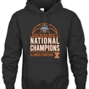 Illinois Fighting Illini 2026 NCAA Basketball Champions T-Shirt Hoodie