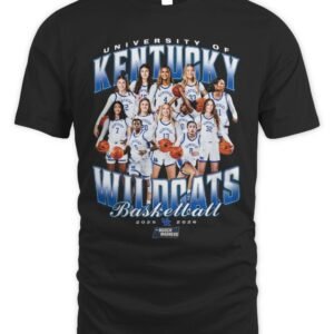 Kentucky Women's Basketball NCAA March Madness 2026 Team Collage T-Shirt