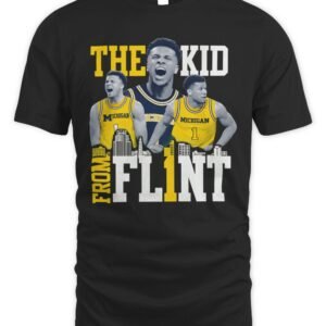 Michigan Basketball Trey McKenney The Kid from Fl1nt T Shirt