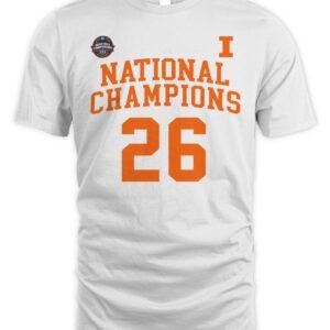 NCAA Division I Men's Basketball Illinois 26 National Champions T Shirt