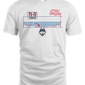 UConn Basketball Utterly Impossible T Shirt