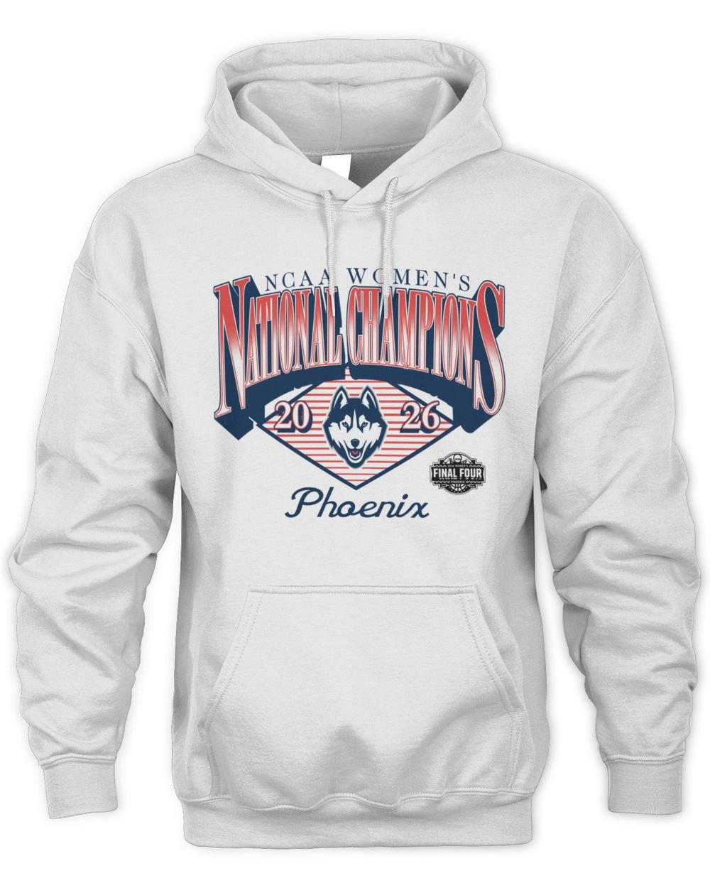UConn Huskies 2026 National Champions T-Shirt Hoodie