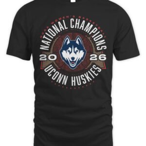 UConn Huskies Women's Basketball NCAA 2026 National Champions T Shirt