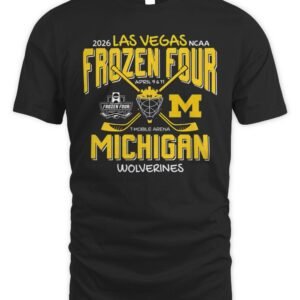 Michigan Wolverines Men's Hockey Frozen Four Shirt