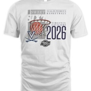 Virginia Cavaliers Sweet Sixteen 2026 NCAA Division I Women's Basketball Regional T Shirt