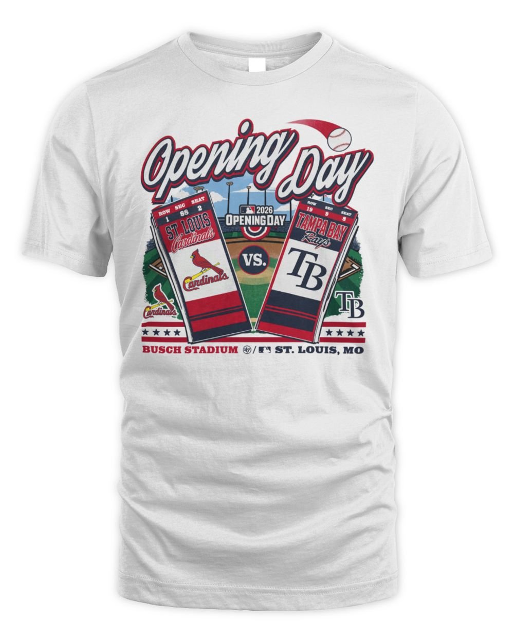 St Louis Cardinals Opening Day 2026 T Shirt