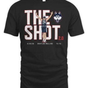 UConn Basketball Braylon Mullins The Shot 2.0 T Shirt