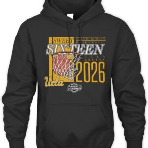 UCLA Bruins Sweet Sixteen 2026 NCAA Division I Women's Basketball Regional Hoodie