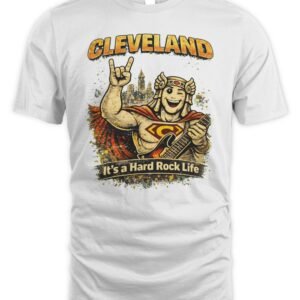 Cleveland Hard Rock Life Guardman Vintage T Shirt
