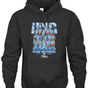 UNC Men's Basketball NCAA March Madness 2026 Team Collage Hoodie