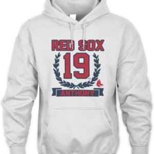 Boston Red Sox Roman Anthony Homage Stone Wreath Rookie Graphic Tri-Blend Hoodie