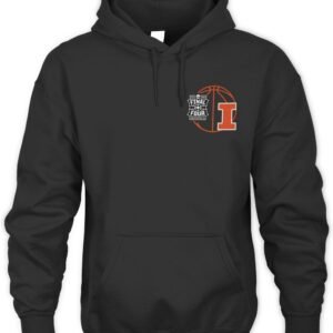 Illinois Fighting Illini 2026 NCAA Men's Basketball Tournament March Madness Final Four Hoodie