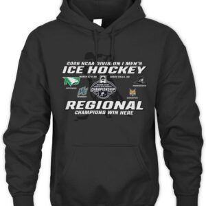 2026 NCAA Division I Men's Ice Hockey Regional Sioux Falls Championship Hoodie