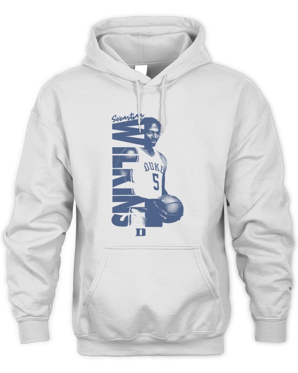 Sebastian Wilkins Duke Blue Devils Illustrated Hoodie