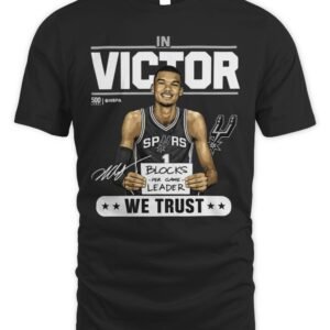 Victor Wembanyama San Antonio Spurs Blocks Leader Trust T Shirt
