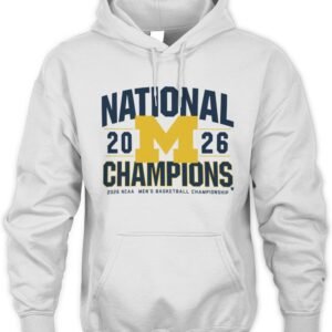 Michigan Wolverines MBB 2026 National Champions Classic T Shirt Hoodie