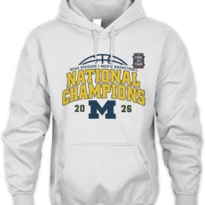 Michigan 2026 NCAA Men's Basketball National Champions T-Shirt Hoodie