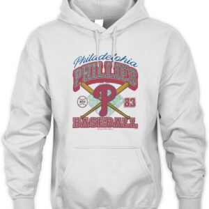 Philadelphia Phillies '47 x Stoney Clover Lane Sand Crossover Base Foundation Hoodie