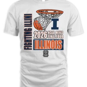 Illinois Basketball 2026 Final Four Net T Shirt