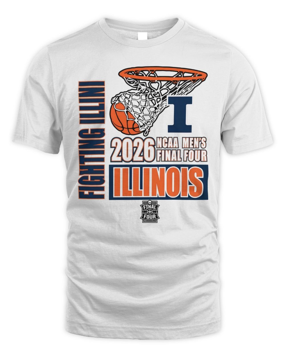 Illinois Basketball 2026 Final Four Net T Shirt