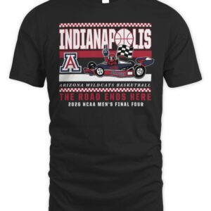 Arizona Wildcats 2026 Men's Basketball Final Four Bound T Shirt