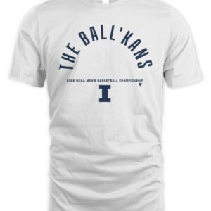 Illinois Fighting Illini MBB The Ball'kans 2026 Final Four T Shirt