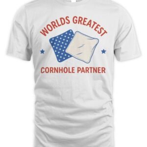 World's Greatest Cornhole Partner T Shirt
