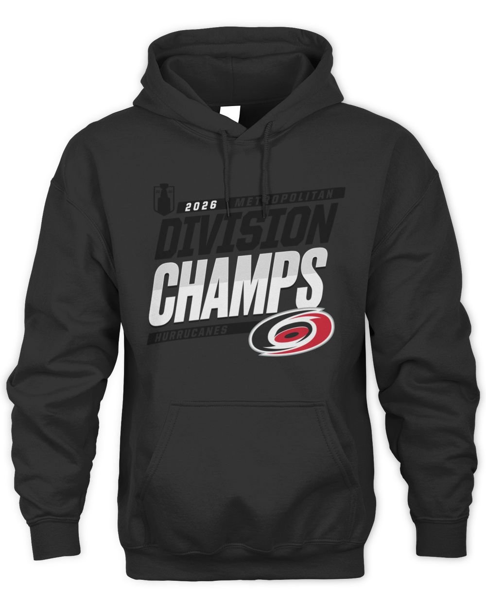Carolina Hurricanes 2026 Fanatics Metro Champs T Shirt Hoodie