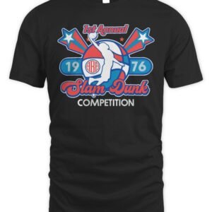 First Annual ABA Slam Dunk Contest 1976 T Shirt