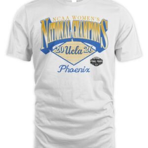 UCLA Bruins 2026 NCAA Women's Basketball National Champions T-Shirt