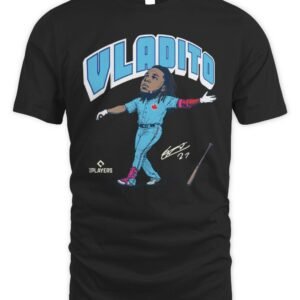 Vladimir Guerrero Jr Toronto Blue Jays Vladito Caricature Signature T Shirt