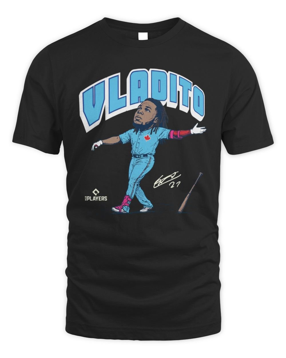 Vladimir Guerrero Jr Toronto Blue Jays Vladito Caricature Signature T Shirt