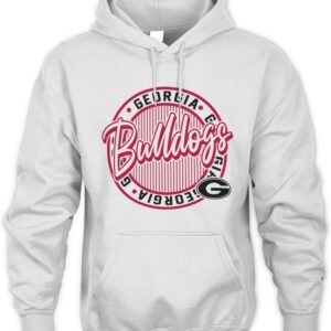 Georgia Bulldogs Retro Ringer Hoodie