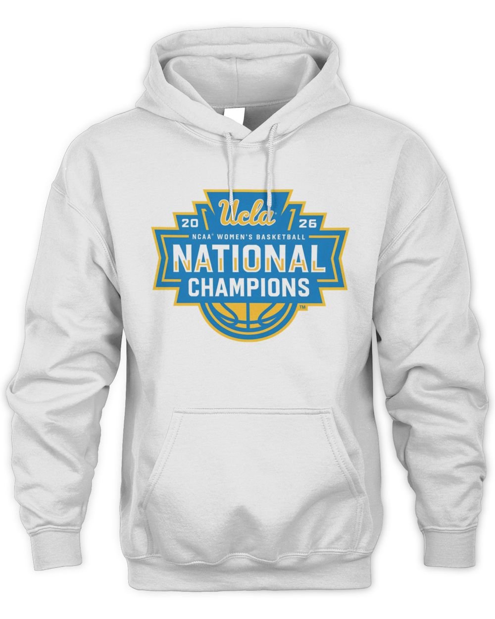 UCLA Bruins WBB 2026 National Champions Logo T Shirt Hoodie