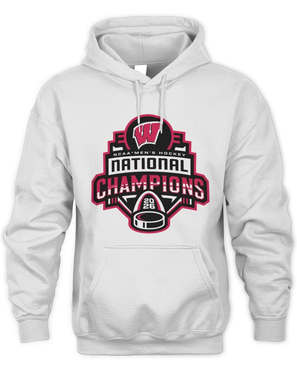 NCAA Frozen Four Men's Ice Hockey 2026 Wisconsin Badgers National Champions T-Shirt