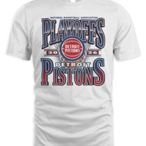 Detroit Pistons 2026 Playoff Participant T Shirt